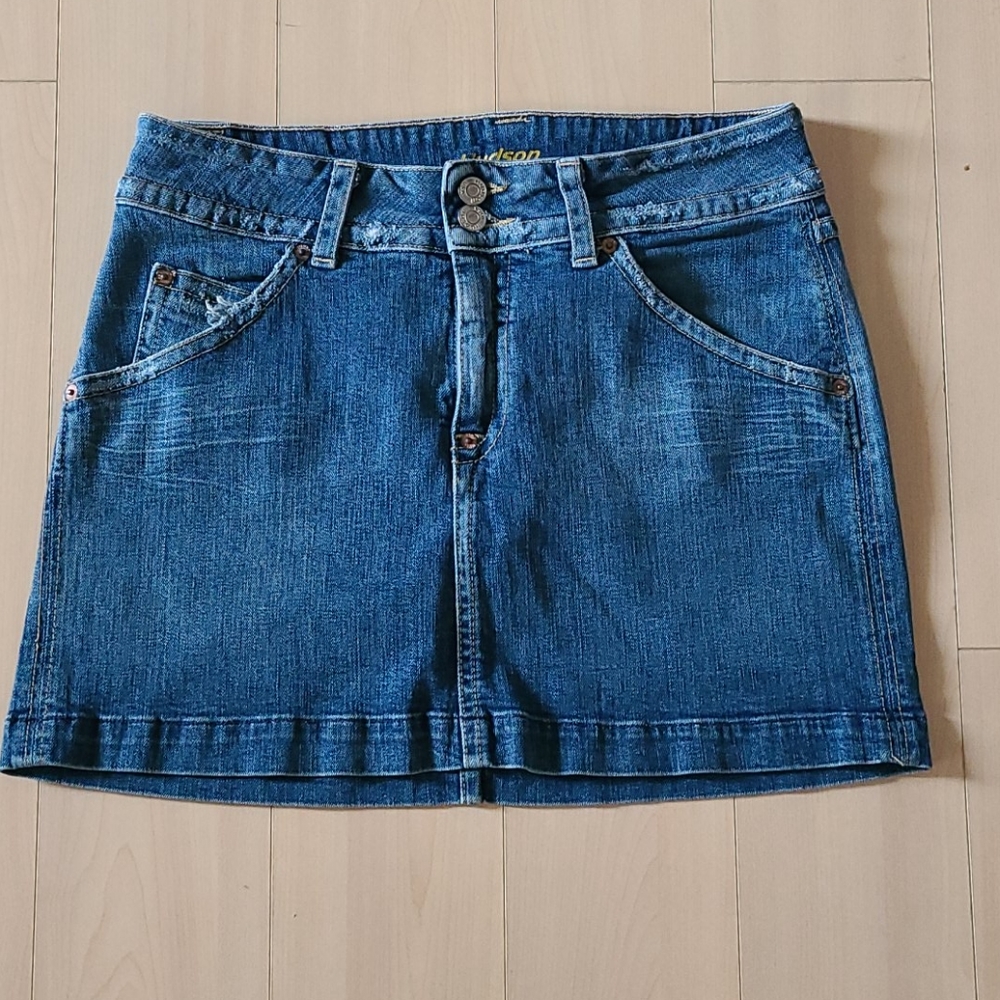 Hudson Jean mini skirt